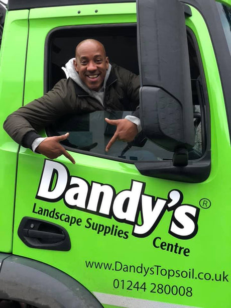A Dandy makeover for Dion Dublin... - Dandy's Topsoil & Landscape Supplies