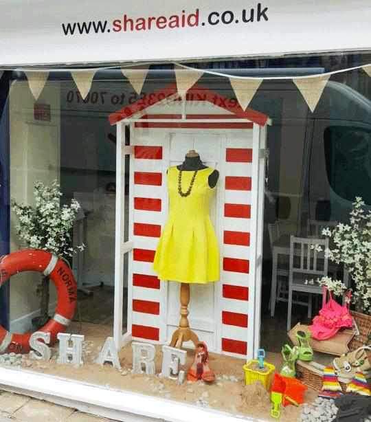 Dandy's Sponsor Share Shop's Summer window...