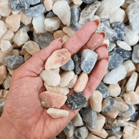 Flamingo Gravel Chippings - Dandy's Topsoil & Landscape Supplies