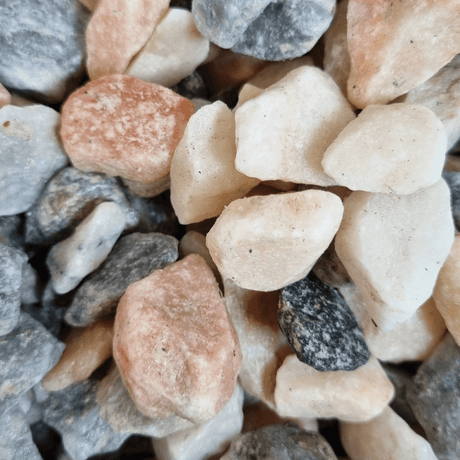 Flamingo Gravel Chippings - Dandy's Topsoil & Landscape Supplies
