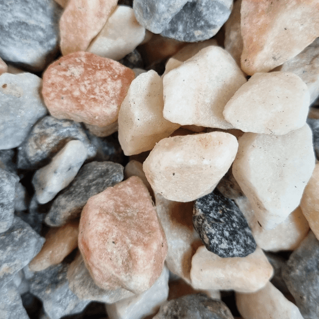 Flamingo Gravel Chippings - Dandy's Topsoil & Landscape Supplies