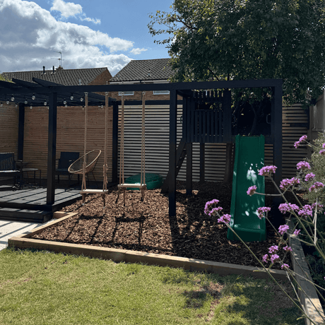 Dandy's PlaySafe Play Bark for play areas.