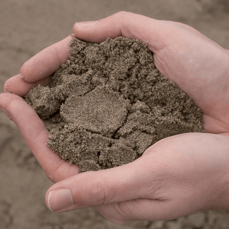 Drainage Sand Sample - Dandy's Topsoil & Landscape Supplies