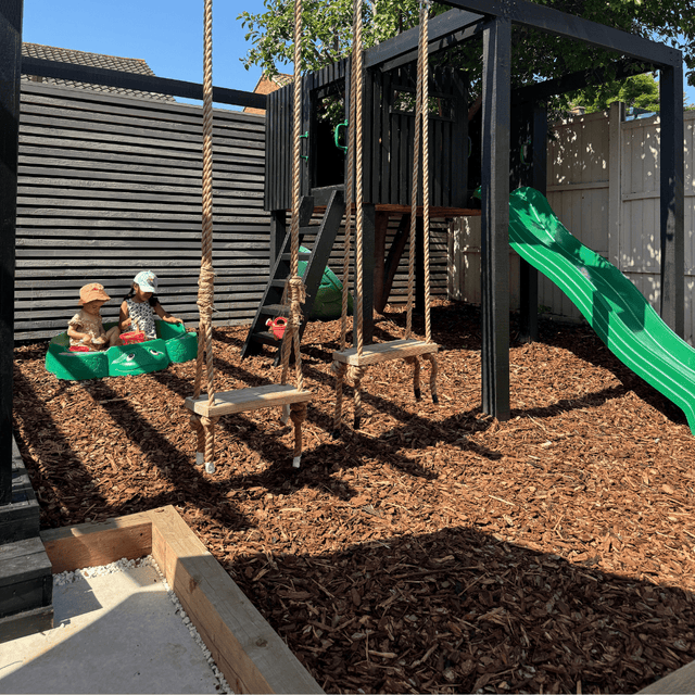 Dandy's PlaySafe Play Bark for play areas.