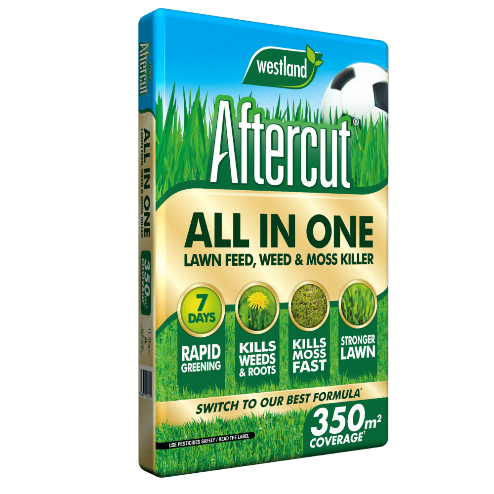 Add - on Aftercut All In One Lawn Feed, Weed and Moss Killer 350m2 - Dandy's Topsoil & Landscape Supplies