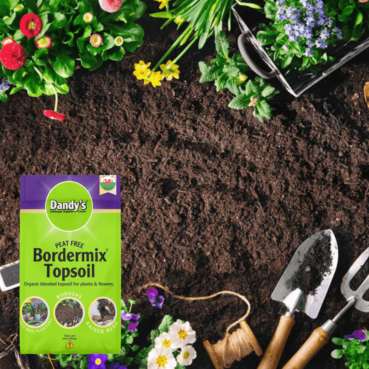 Click and Collect Lawnmix Topsoil Handy Bags