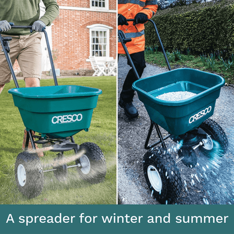 Dandy's Cresco Rock Salt and Fertiliser Spreader