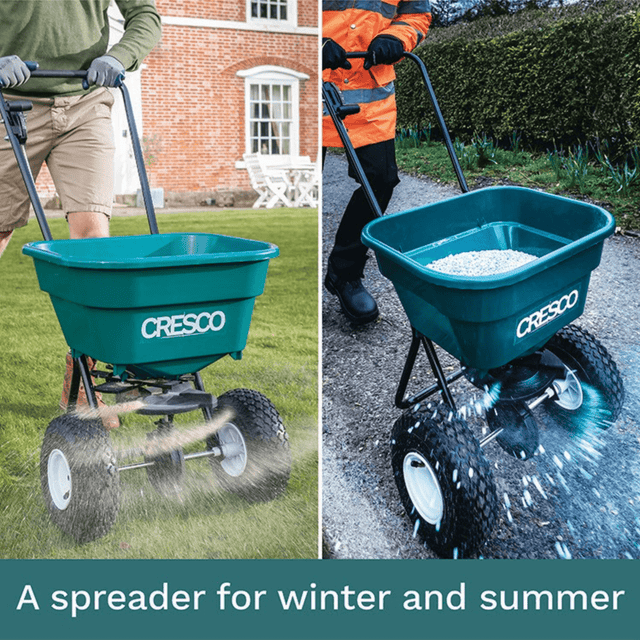 Dandy's Cresco Rock Salt and Fertiliser Spreader