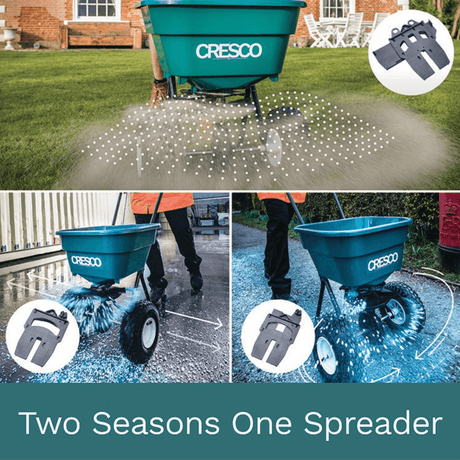 Dandy's Cresco Rock Salt and Fertiliser Spreader