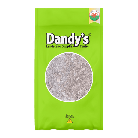 Welsh Plum Crushed Slate Chippings 10mm to dust - Dandy's Topsoil & Landscape Supplies