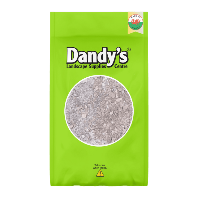 Welsh Plum Crushed Slate Chippings 10mm to dust - Dandy's Topsoil & Landscape Supplies