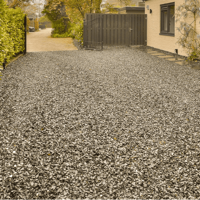 Black Diamond Gravel Chippings - Dandy's Topsoil & Landscape Supplies