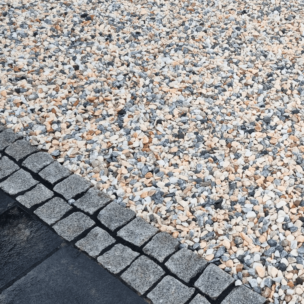 Flamingo Gravel Chippings - Dandy's Topsoil & Landscape Supplies