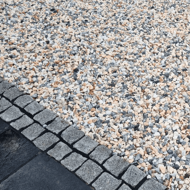Flamingo Gravel Chippings - Dandy's Topsoil & Landscape Supplies