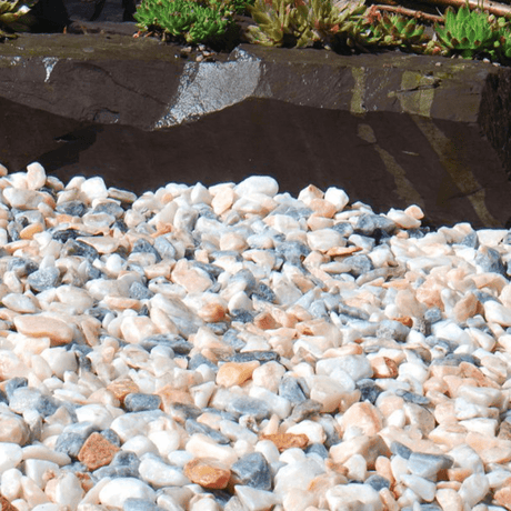 Flamingo Gravel Chippings - Dandy's Topsoil & Landscape Supplies