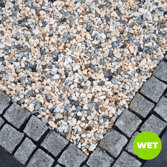 Flamingo Gravel Chippings - Dandy's Topsoil & Landscape Supplies