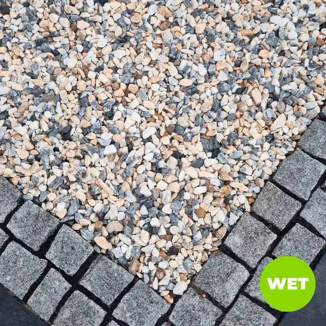 Flamingo Gravel Chippings - Dandy's Topsoil & Landscape Supplies