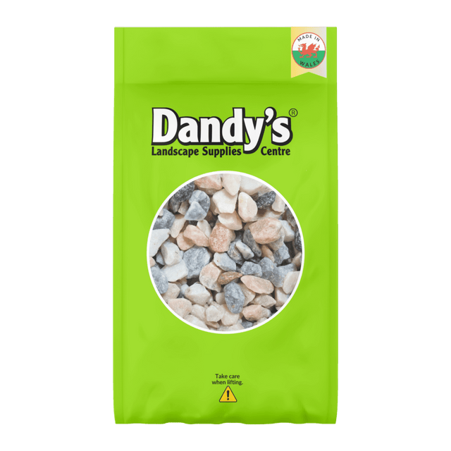 Flamingo Gravel Chippings - Dandy's Topsoil & Landscape Supplies