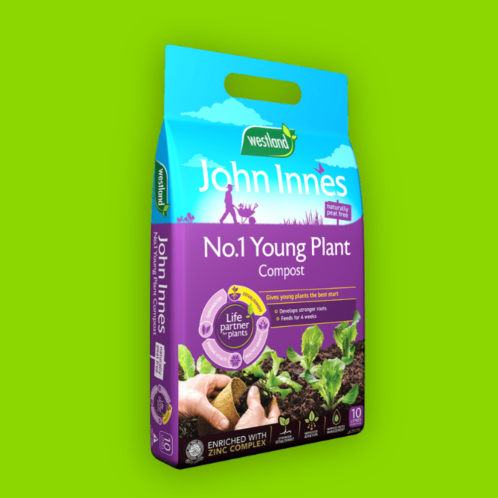 Add - on John Innes Peat Free No.1 Young Plant Compost 10ltr - Dandy's Topsoil & Landscape Supplies