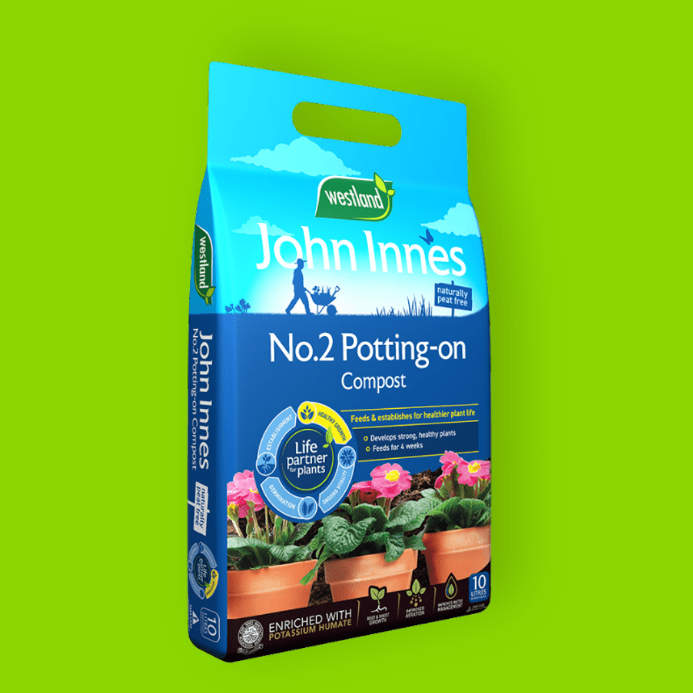 Add - on John Innes Peat Free No.2 Potting - On Compost 10ltr - Dandy's Topsoil & Landscape Supplies