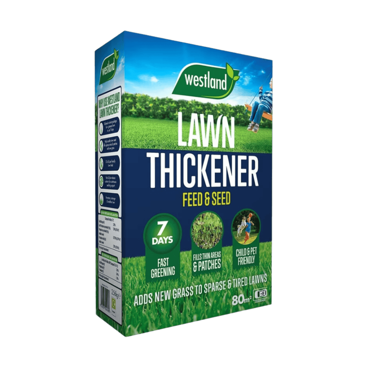 Add - on Lawn Thickener Feed and Seed 80m2 - Dandy's Topsoil & Landscape Supplies