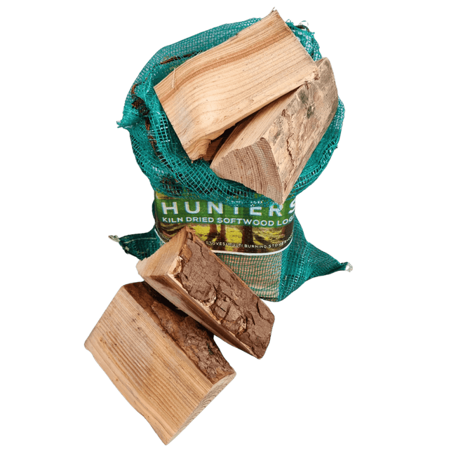 Dandys soft wood kiln dried logs nets