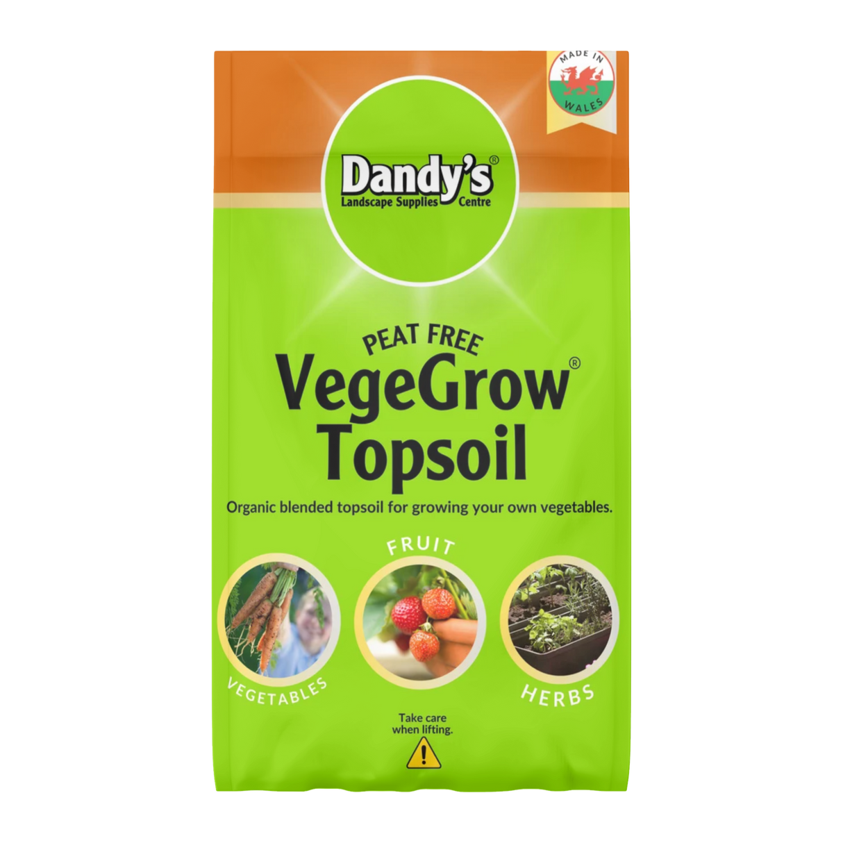 Dandy's VegeGrow Topsoil Handy Bags