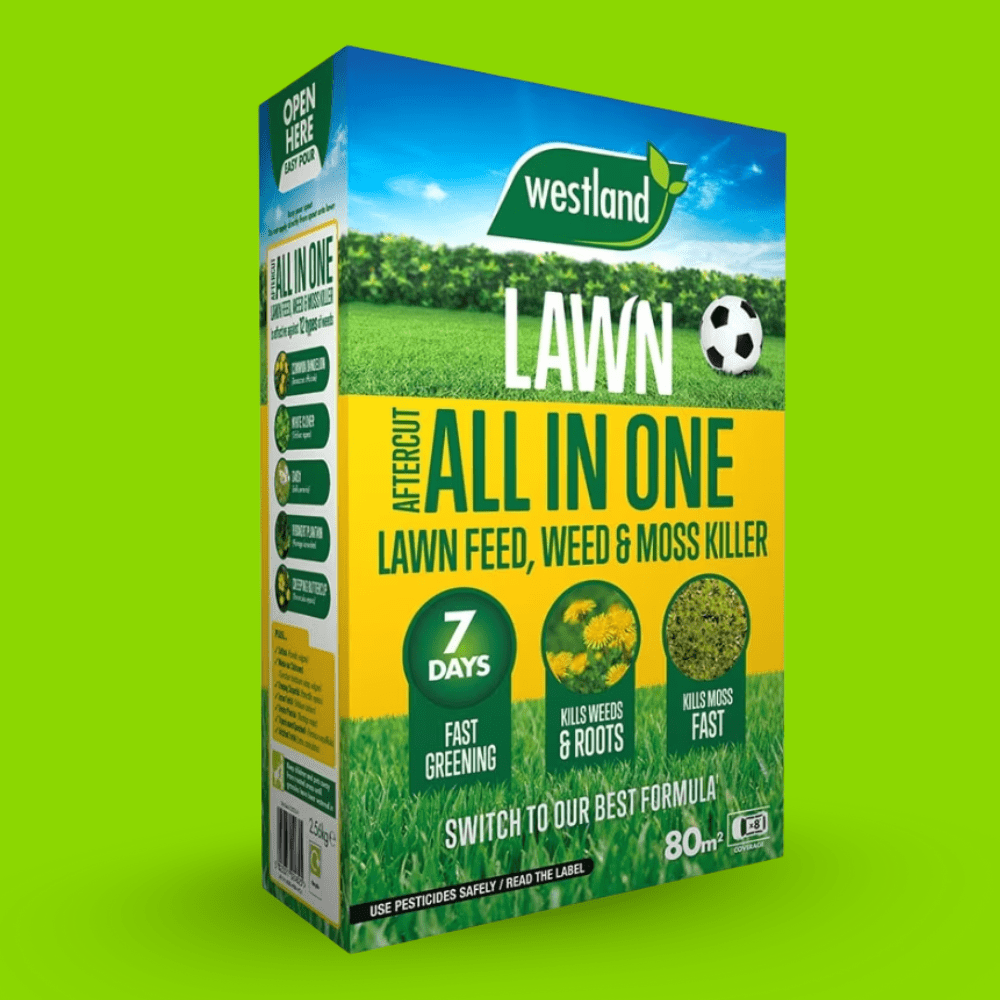 Add - on Aftercut All In One Lawn Feed, Weed and Moss Killer 80m2 - Dandy's Topsoil & Landscape Supplies