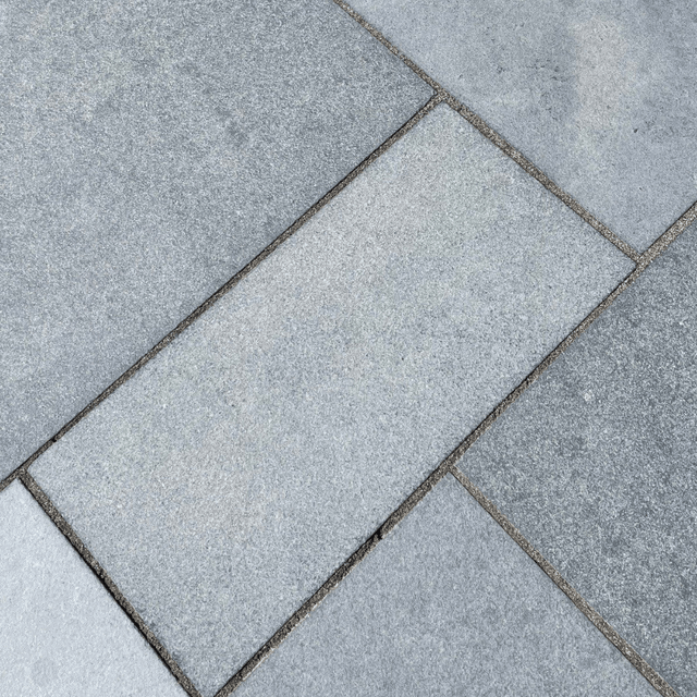 Black Limestone Natural Stone Paving - Dandy's Topsoil & Landscape Supplies