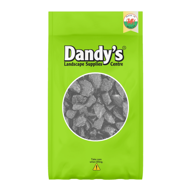 Black Diamond Gravel Chippings - Dandy's Topsoil & Landscape Supplies