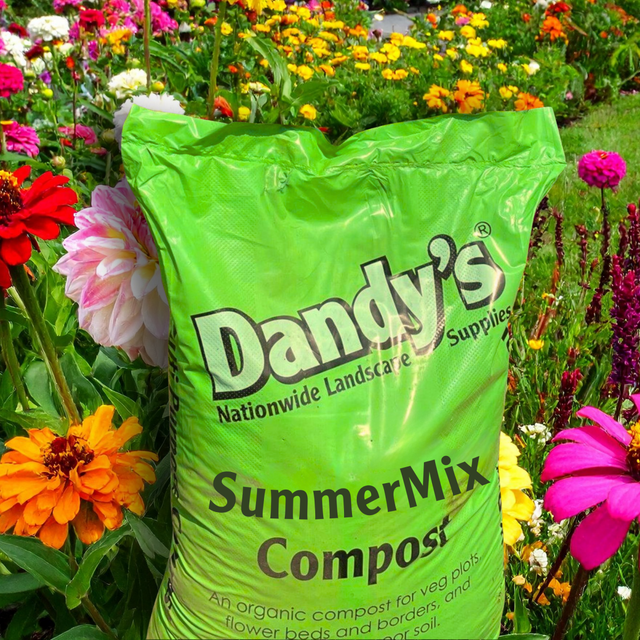 Click and Collect Summermix Compost 25ltr - Dandys Landscape Supplies
