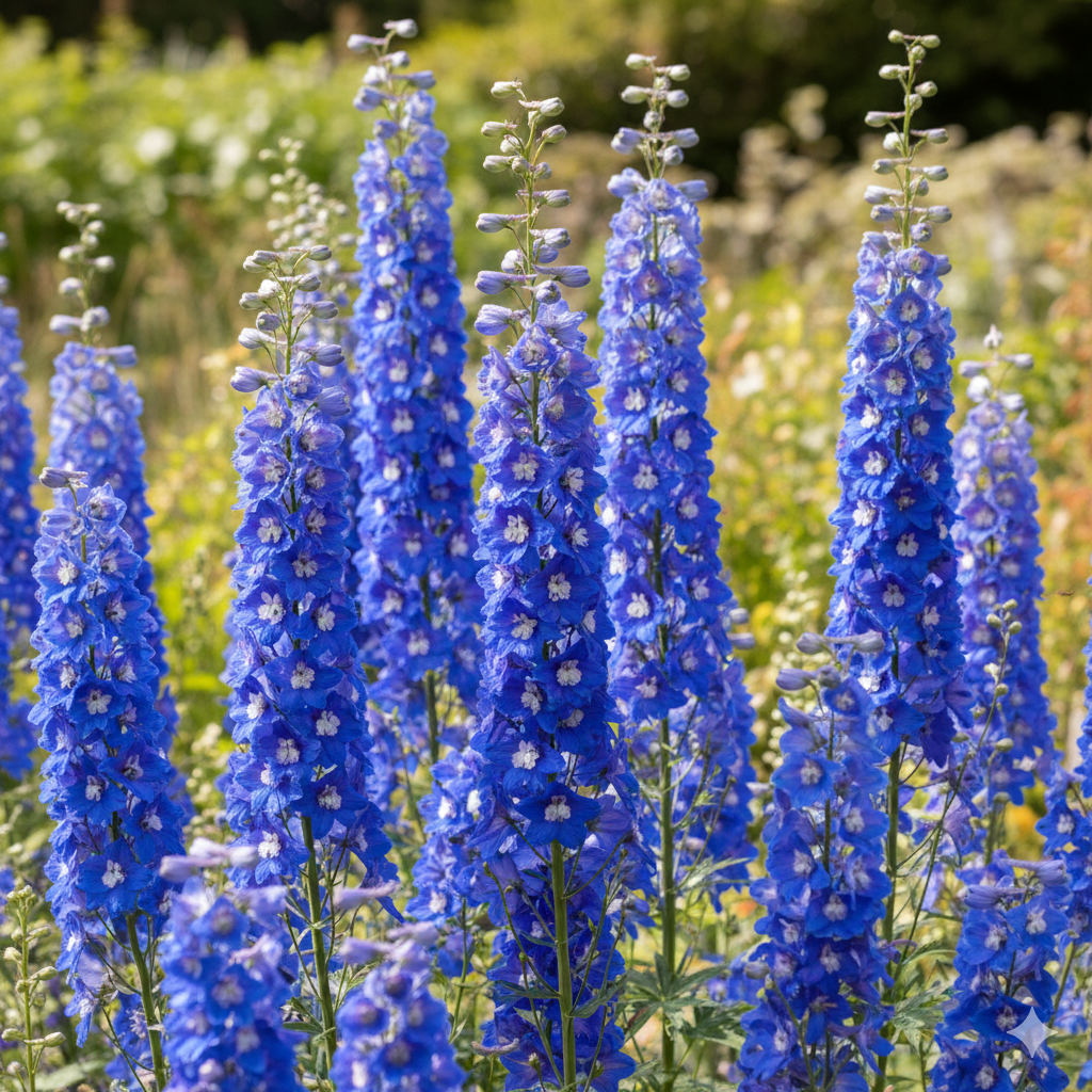 Delphinium Pacific Giant Summer Skies Seeds - Dandys Landscape Supplies