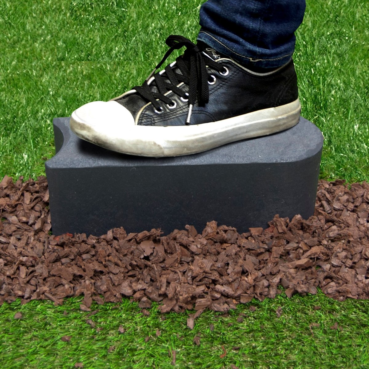 Garden Edging Stomp Edge Border - Graphite - Dandys Landscape Supplies