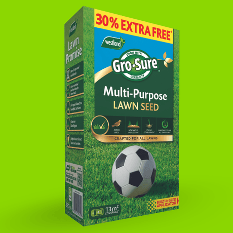 Multi-Purpose Lawn Grass Seed 13m2 - 30% EXTRA FREE