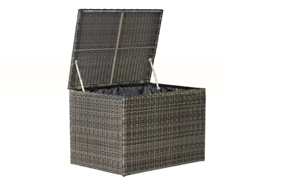 Marbella Rattan Cushion Box L.105 x W.76 x H.72cm - Dandys Landscape Supplies