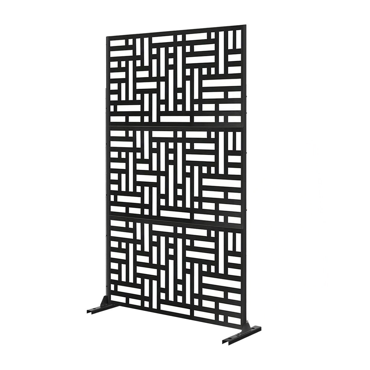 Metal Indoor/Outdoor Privacy Screen 90cm x 180cm - Maze - Dandys Landscape Supplies