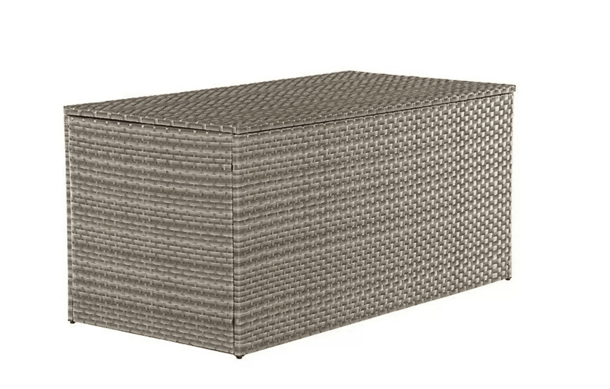 Palma Rattan Cushion Storage Box – 149 x 76 x 70 cm - Dandys Landscape Supplies