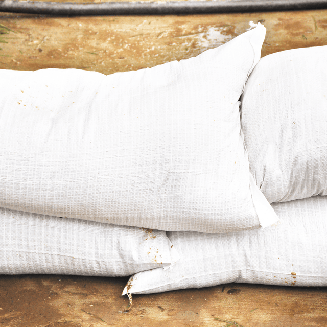 Dandy's Filled Flood Defence Sandbags