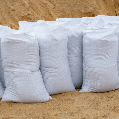 Dandy's Filled Flood Defence Sandbags
