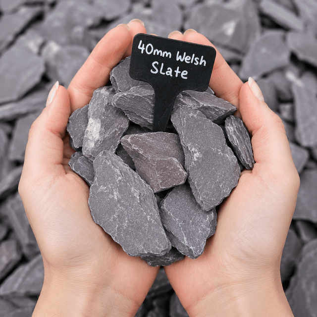 Welsh Crushed Green Slate | Dandys