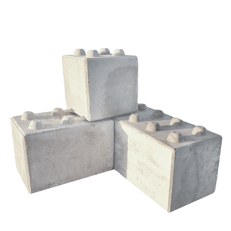 DandyBlox Precast Interlocking Concrete Blocks - Dandy's Topsoil & Landscape Supplies