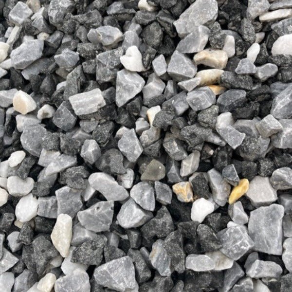 Black Ice Gravel Chippings - Dandy's Topsoil & Landscape Supplies