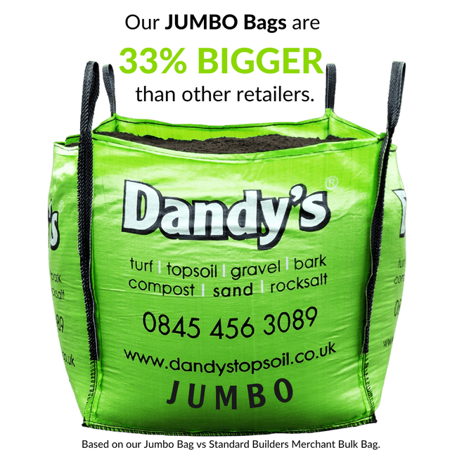 Green Granite Gravel Chippings - Dandy's Topsoil & Landscape Supplies