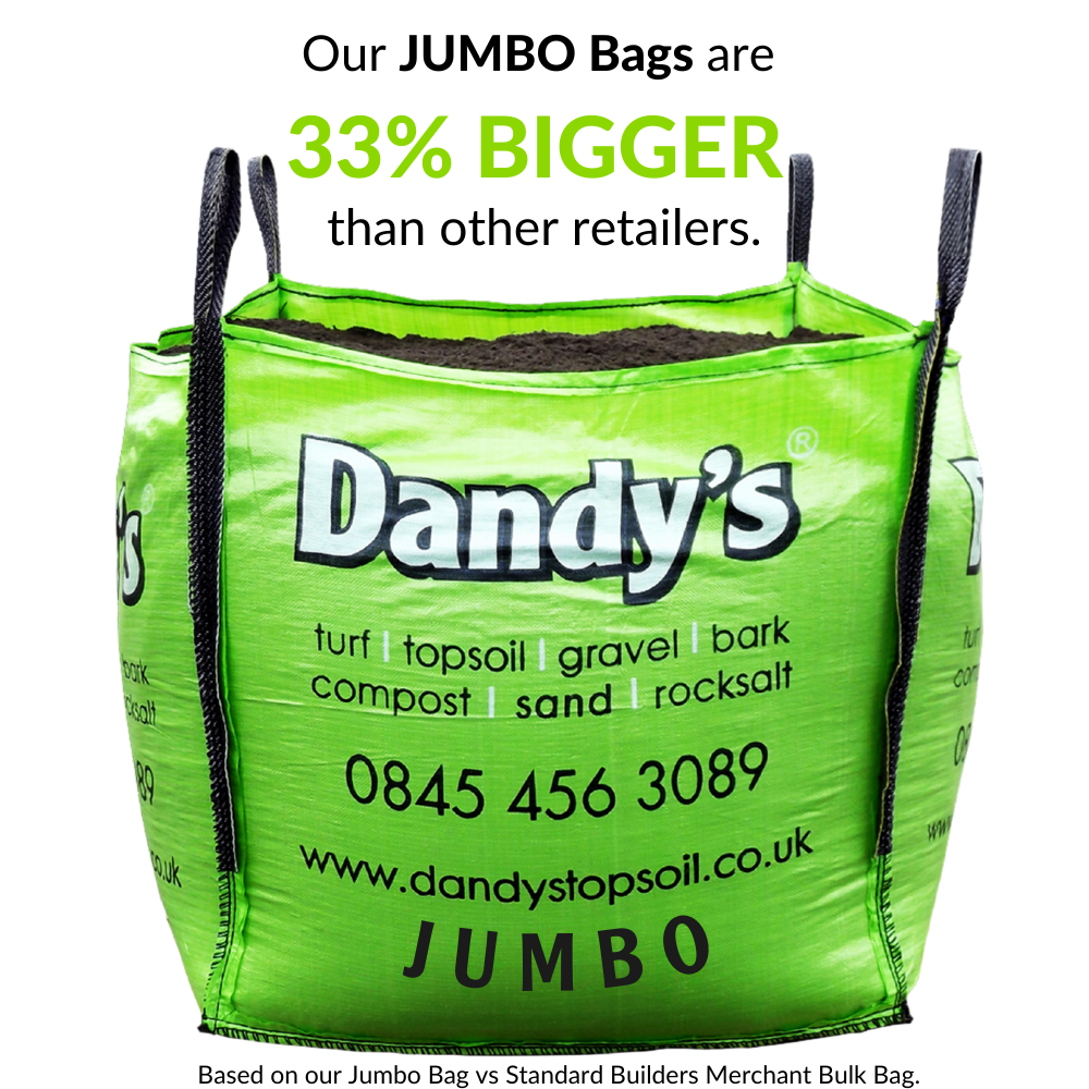 Jumbo Bags by Dandy's are 33% Bigger | Dandy's Staffordshire Pink Gravel Chippings
