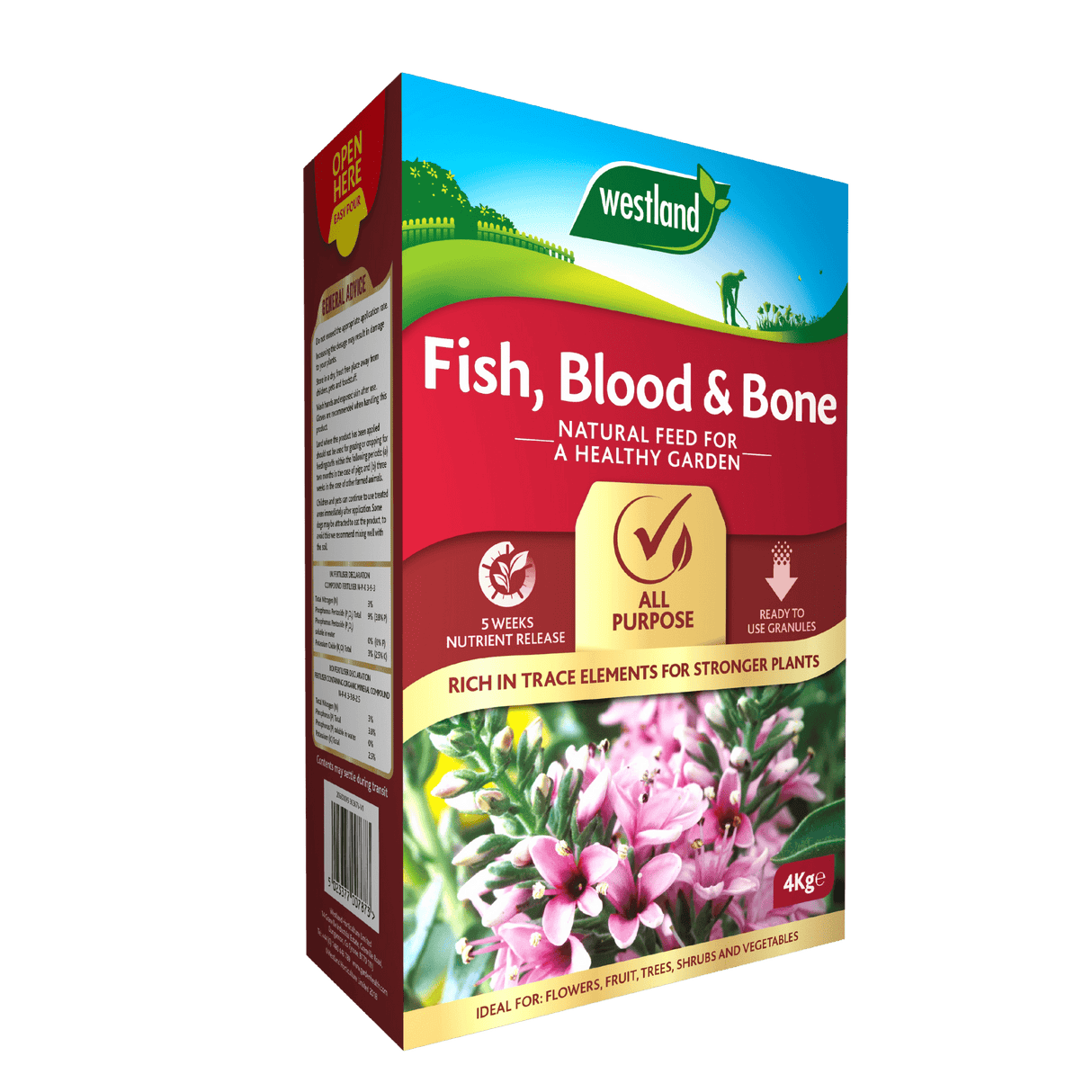 Add - on Fish, Blood & Bone 4kg - Dandy's Topsoil & Landscape Supplies