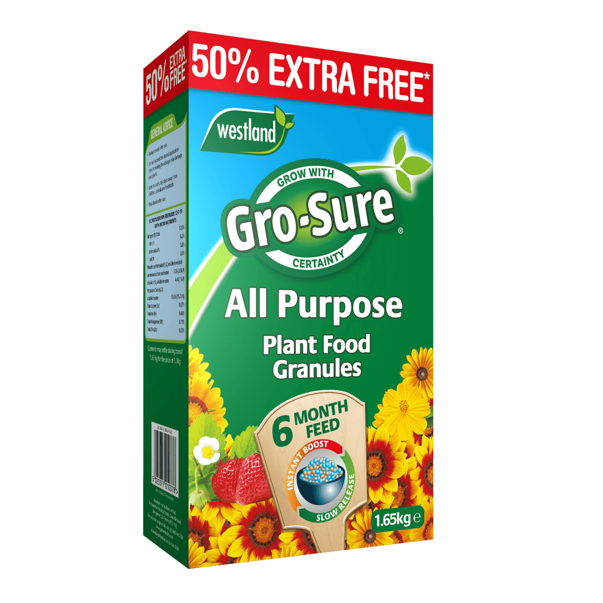 6 Month Slow Release Plant Food 1.1kg +50% EXTRA FREE - Dandy's Topsoil & Landscape Supplies