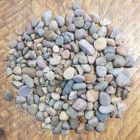 Scottish Mini Pebbles 8 - 14mm Sample - Dandy's Topsoil & Landscape Supplies