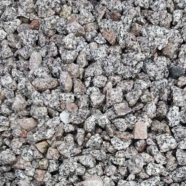 Silver Grey Granite Sample - Dandy's Topsoil & Landscape Supplies