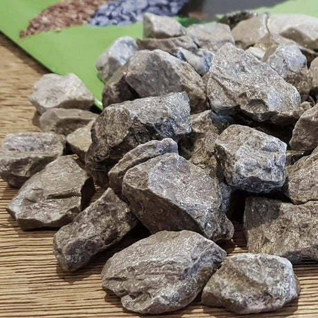 White/Grey Limestone Gravel Chippings Sample - Dandy's Topsoil & Landscape Supplies
