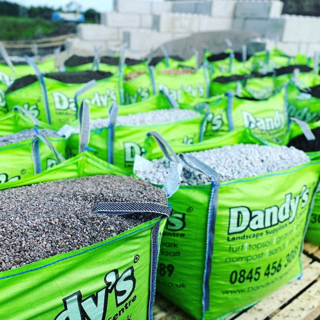 Mint Cream Gravel Chippings Jumbo Bag - Dandy's Topsoil & Landscape Supplies